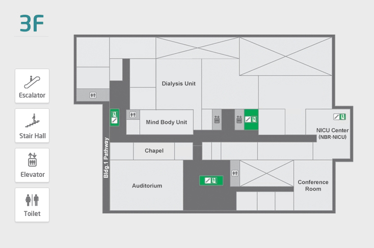 Main 3 Floor Map