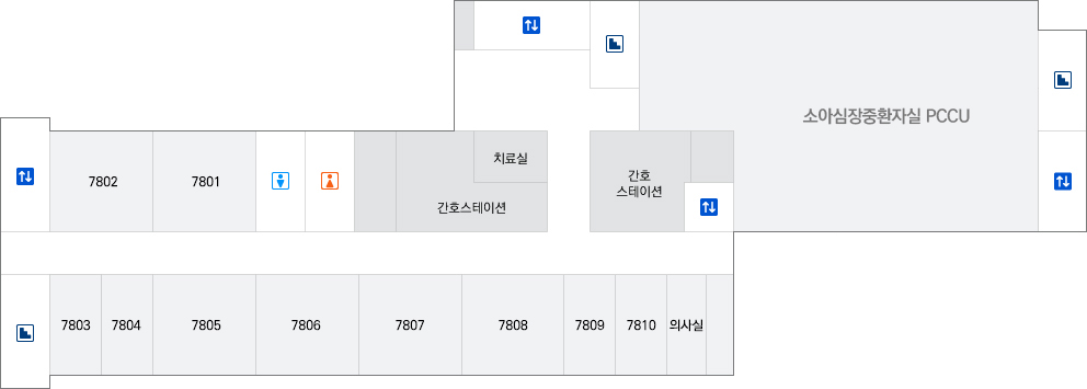 7층 원내 위치도